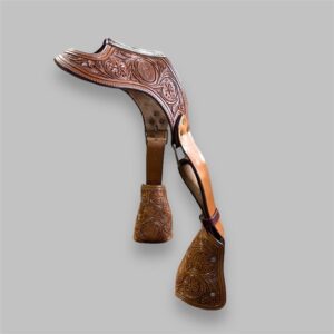 SUPORTE INFANTIL EM COURO BORDADO PHSI003